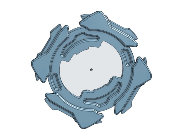 How to Make a Beyblade in Onshape – Ep. 6: Detailing The Underside