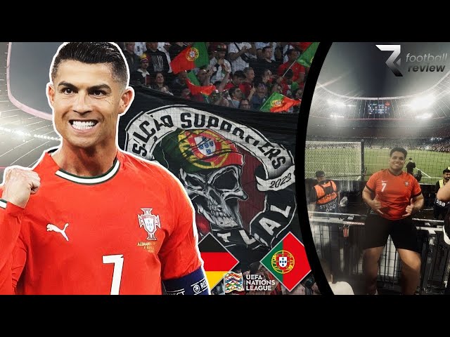IT WAS INCREDIBLE TO SEE CR7 SCORE AND TAKE PORTUGAL TO THE NATIONS FINAL 🔥 A UNIQUE EXPERIENCE!