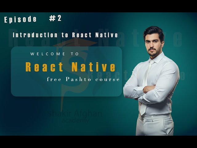 react Native course Ts configuration in Pashto