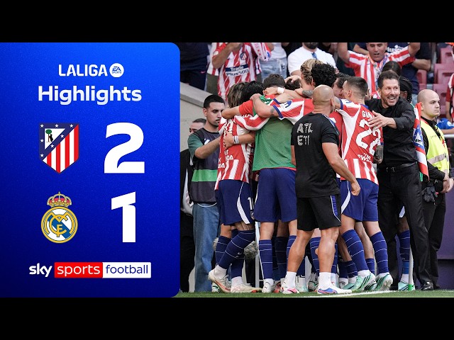 Atleti PUNISH Huijsen red card! | Atlético Madrid 2-1 Real Madrid | La Liga Highlights