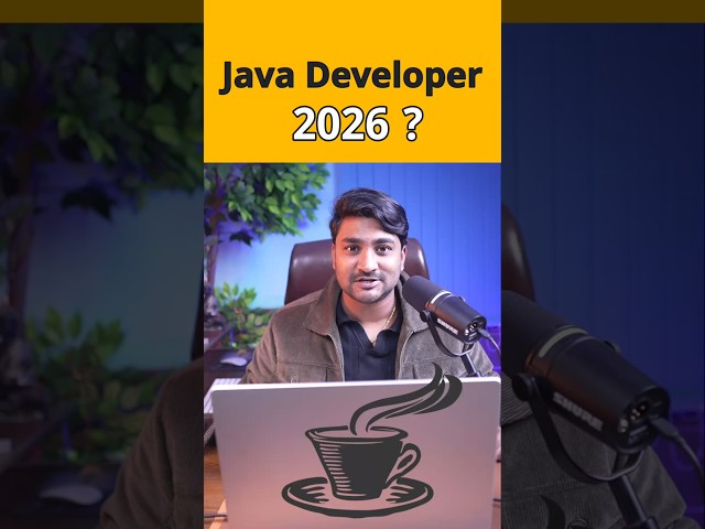 Java Developer Roadmap 2026 🚀