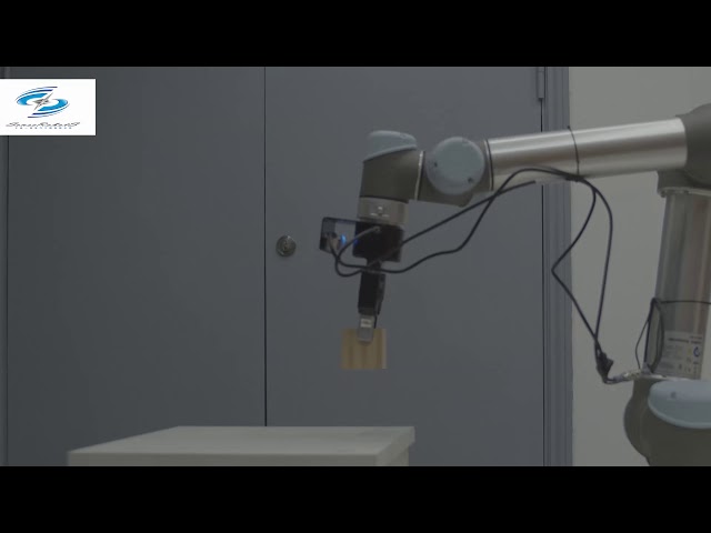 Pick and Place using mobile robot  IR-C100, UR5 equipped with realsense 3D camera Object recognition