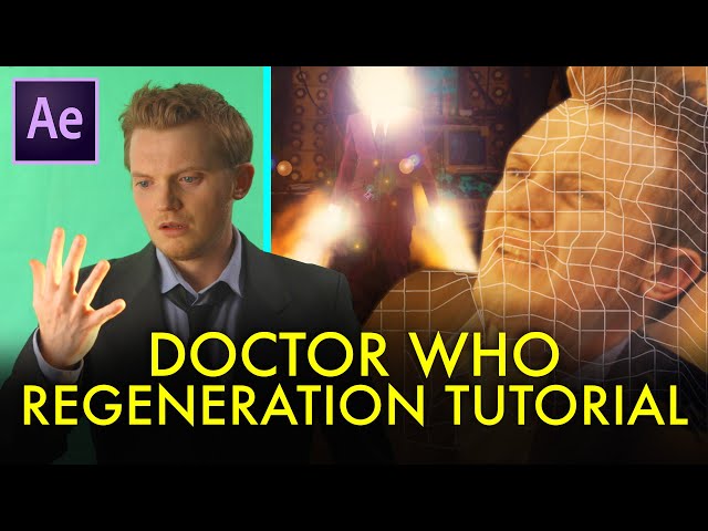 Doctor Who REGENERATION EFFECT tutorial | After Effects, no plugins