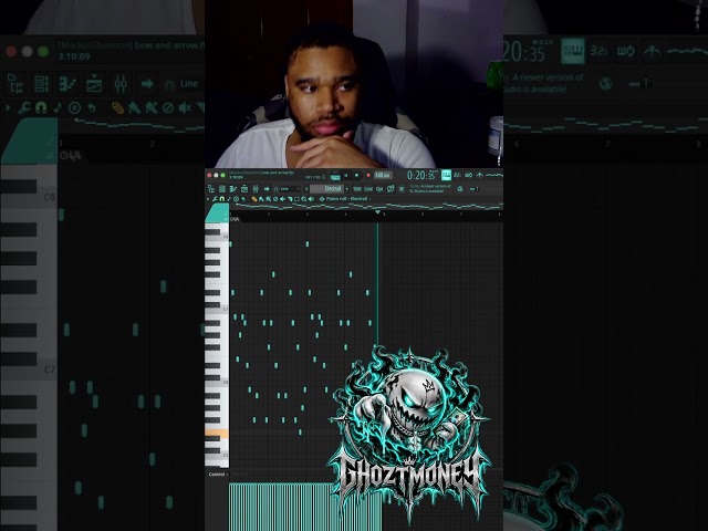 Melodic Beat | Made This Beat in FL Studio 🔥 | GHOZTMONEY