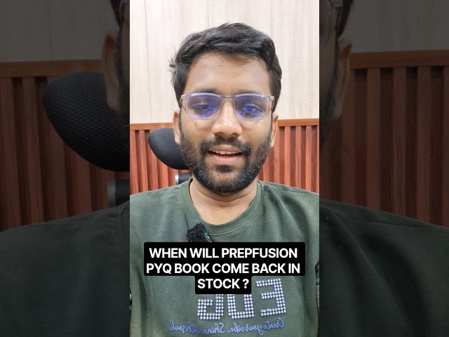 PrepFusion PYQ Book Update