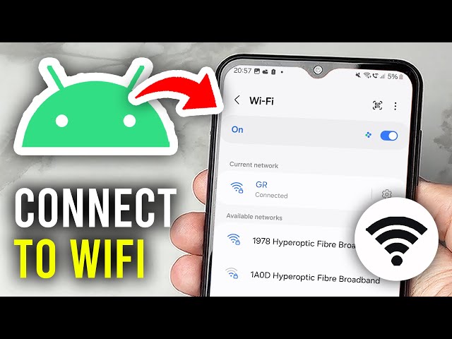 How To Connect Your Android Phone To WiFi - Step By Step