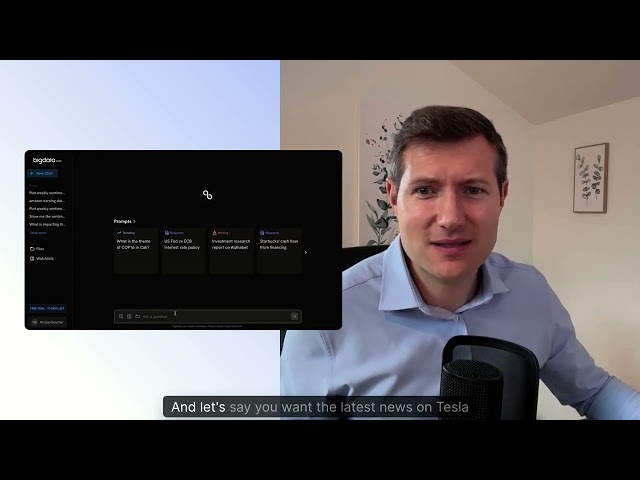Investing with AI Bigdata.com