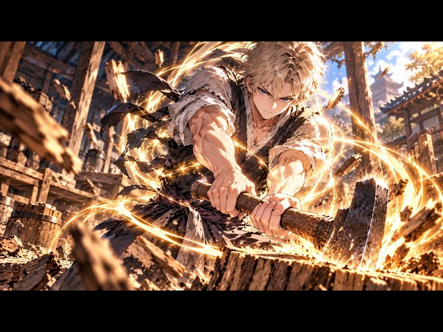 【FULL】He Was Just a Tavern Servant—Until Chopping Wood Made Him 3X Stronger Overnight!