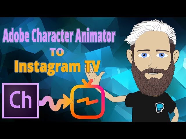 Adobe Character Animator To Instagram TV [Featuring PewDiePie]