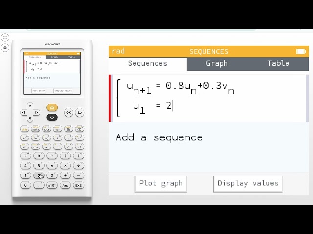 Create a sequence linked to another sequence