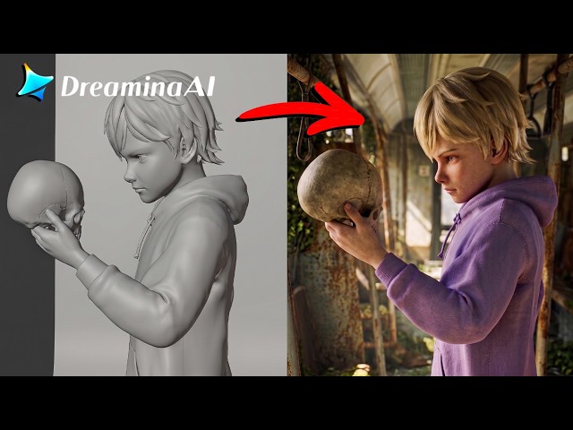 Instant Clay Render Transformation in Seconds!  (Dreamina Seedance 2.5)