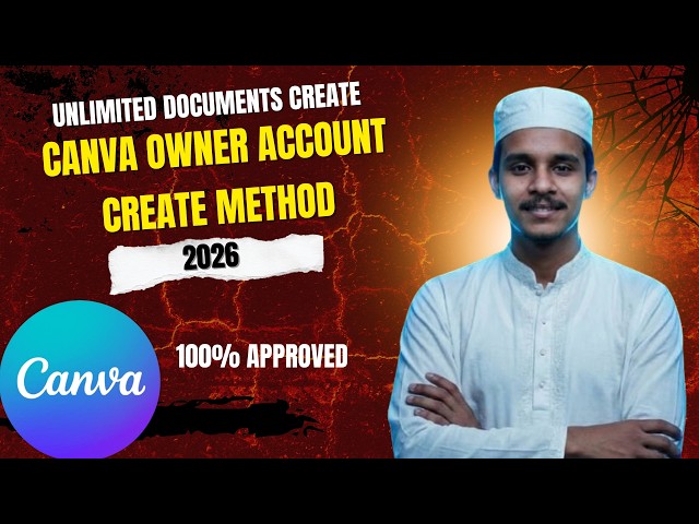 Canva Admin Account Create Method & Course (Secret Documents included) - 2026