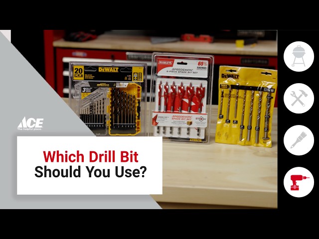 Which Drill Bit Should I Use? | Ace Hardware