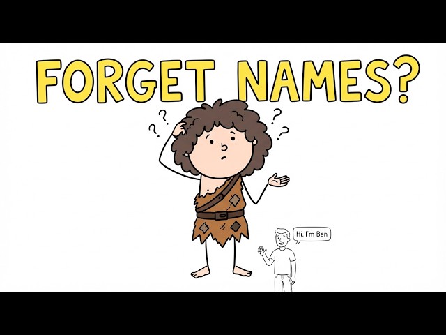 Why Can You Remember Faces But Forget Names?