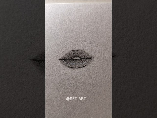 Lips Tutorial✨ #art #lips #drawing #howtodraw #sketch #shorts