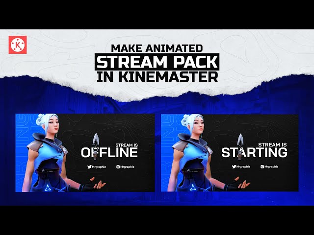 Make Professional Stream Package In Kinemaster l Kinemaster Tutorial