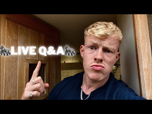 LIVE Q&A + CAN I DO 500 PUSH UPS IN 30 MINS CHALLENGE 🦍