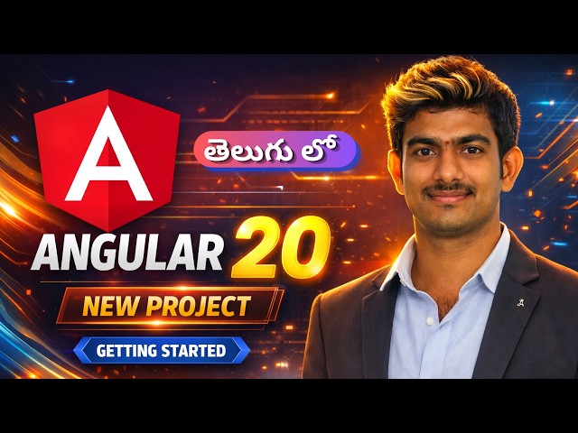 Angular 20 Introduction | How to Create a New Project | Step‑by‑Step Tutorial for Beginners