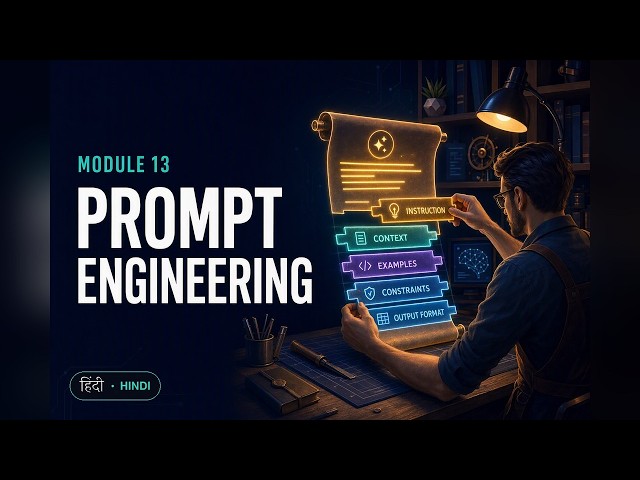 13. Prompt and Context Engineering | AI Engineering Course (Hindi)