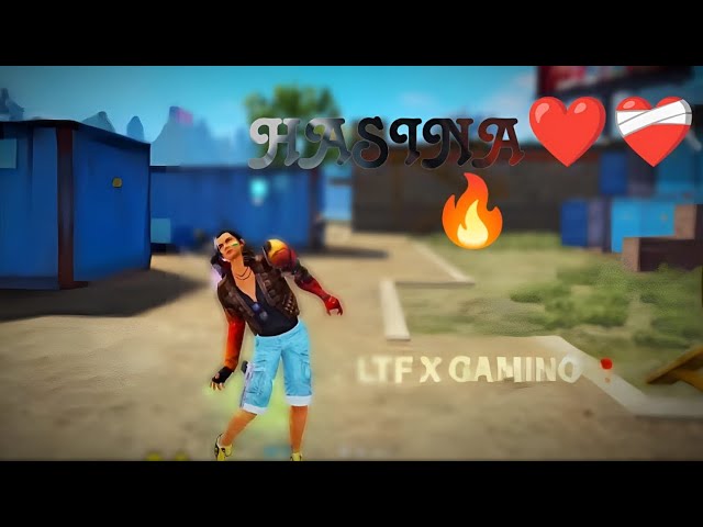 Haseen song X free fire montage edit ❤️💝✨💝☺️/.                Free fire india #tiktoktrend 