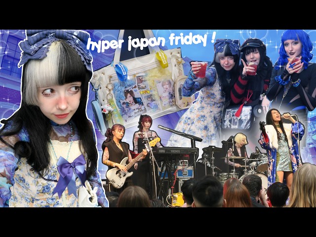 HYPER JAPAN London 2026 💙 QUEEN BEE, artist market and drinking uppp 💙