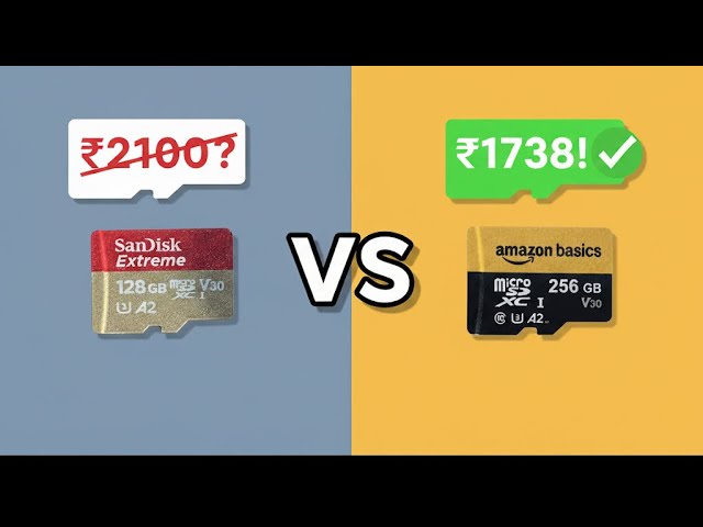 I Tested Amazon's Cheapest MicroSD Card - The Results Are Shocking