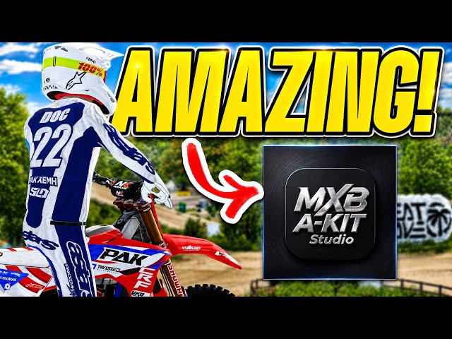 I tried the NEW Suspension mod in MX Bikes and it's INSANE...