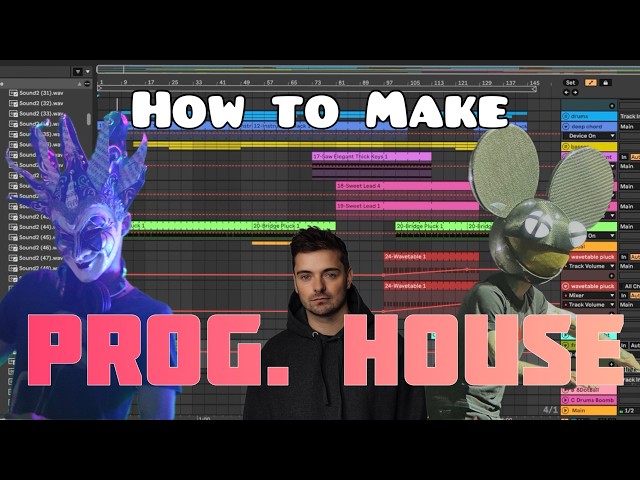 how to make progressive house music