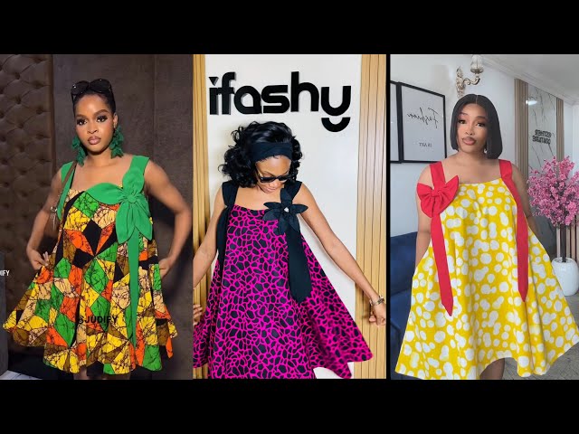 How to cut and sew a Simple Circle Flare Gown | DIY Easy flare dress tutorial 