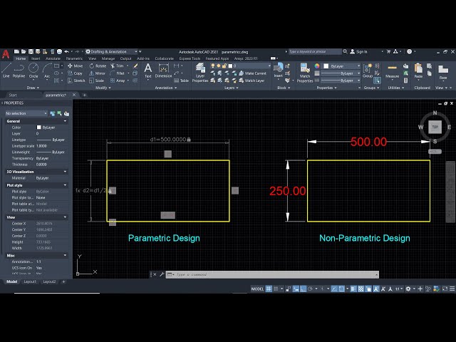 What are different between Parametric and Non-Parametric Design