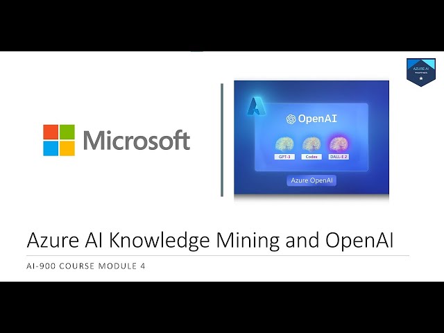 Azure Knowledge Mining and OpenAI