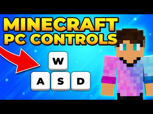How to Play Minecraft on PC & Laptop - Minecraft PC Controls