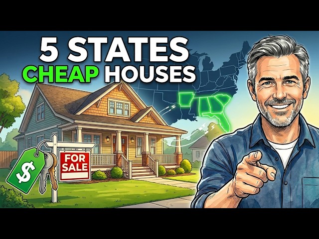 5 States About to Flood With Cheap Houses in 2026
