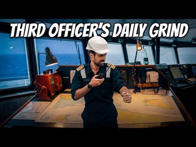 DAY IN THE LIFE OF A THIRD OFFICER EXPLAINED | MERCHANT MARINE