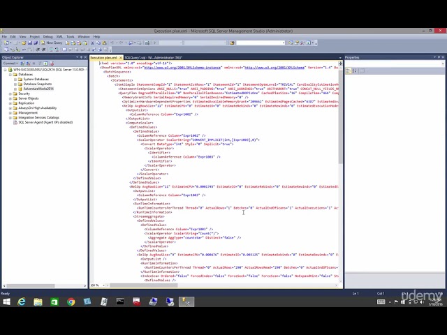 Mastering the Basics of SQL Server Query Optimization - Execution Plan Output Options