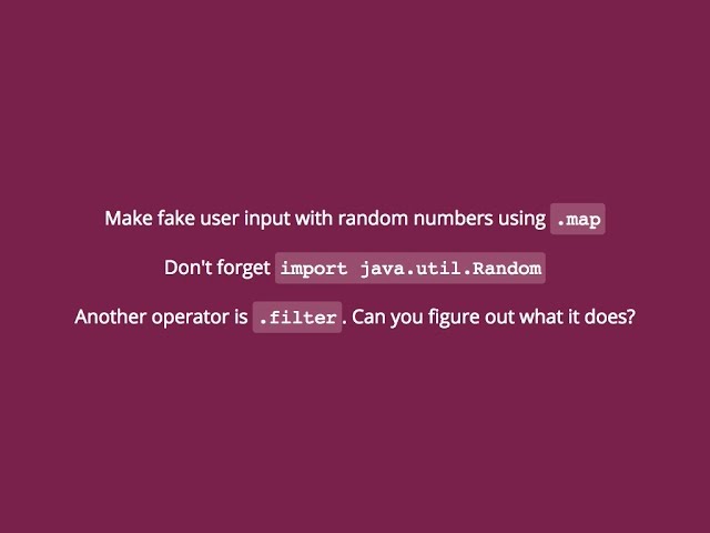 Introduction to RxJava (2/3) - Manipulating Observables