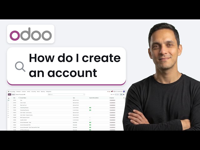 How to Create an Account in Odoo Accounting (New 2026 Method)