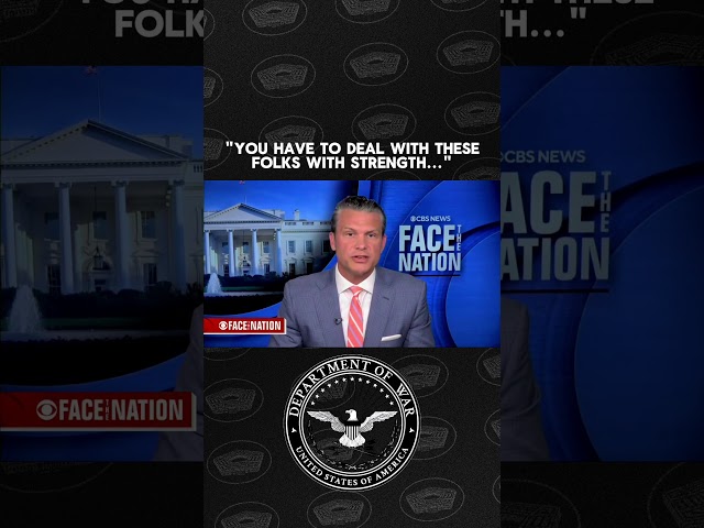 You have to deal with these folks with STRENGTH...