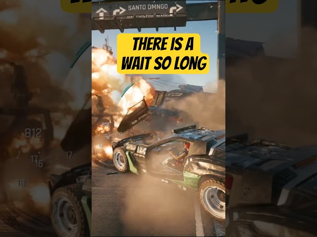 You'll Never Wait Sooo Looong #cyberpunk2077 #gaming #shorts