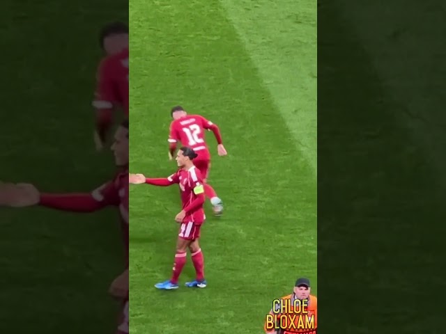🤯 VIRGIL VAN DIJK’S LAST MINUTE WINNER V ATLETICO MADRID 🔊😮‍💨🔴 #liverpoolfc #lfc #football