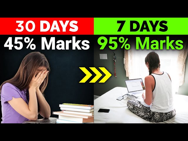 HOW TO PREPARE FOR EXAMS IN SHORT TIME: Best Study Tips | Motivational Speech Video For Students