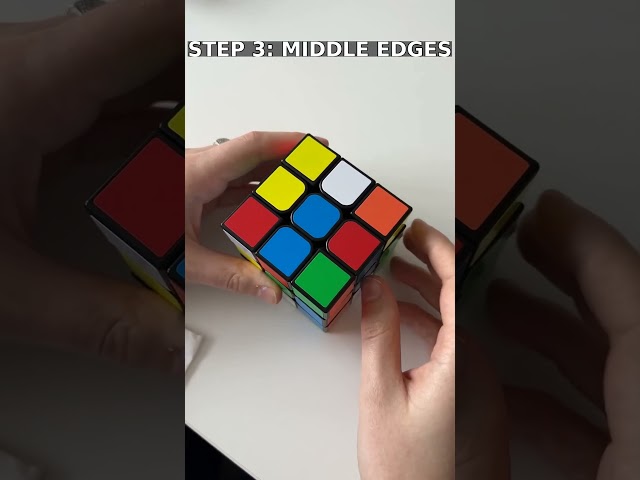 Solve a Rubik's Cube in 60 Seconds 🧩 #Shorts