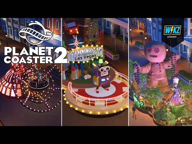 12 INCREDIBLE Parade Floats in Planet Coaster 2!