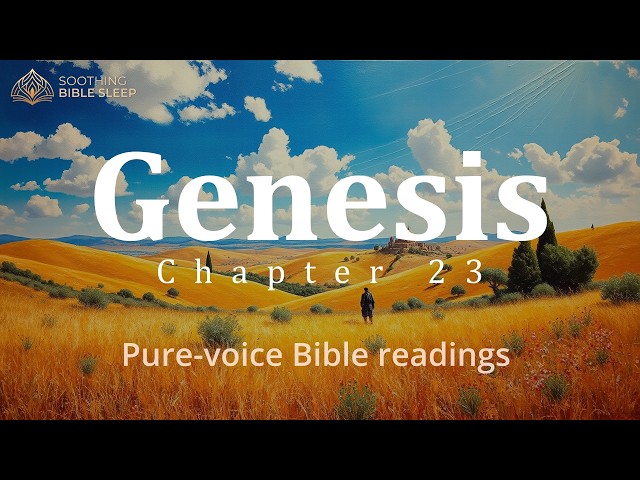 Genesis Chapter 23 | Bible Reading | Daily Scripture | Pure Voice