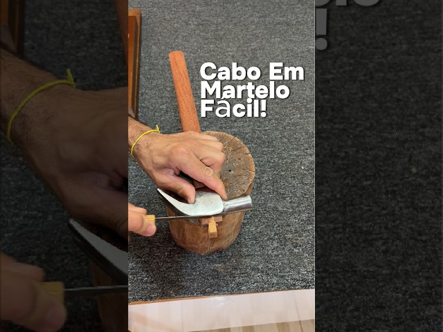 Colocando Cabo em Martelo #diy
