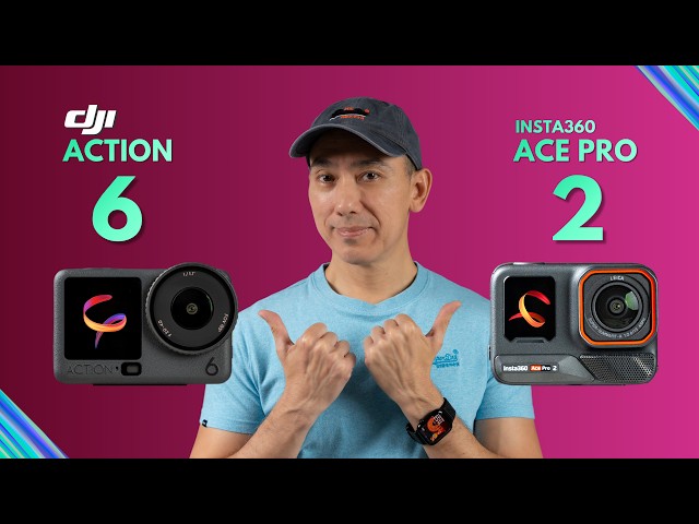 DJI Action 6 vs Insta360 Ace PRO 2: The BEST Action Camera