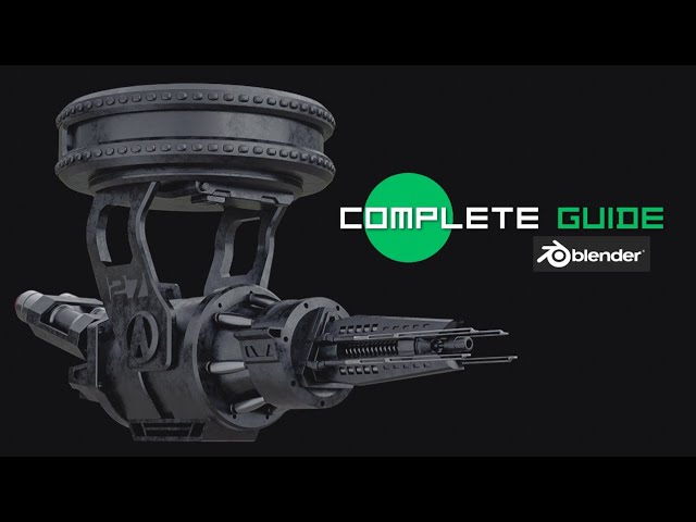 Hard Surface Modeling - Blender TUTORIAL 