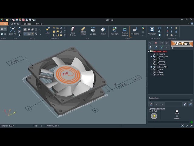 Model Info - 3D-Tool Tutorial