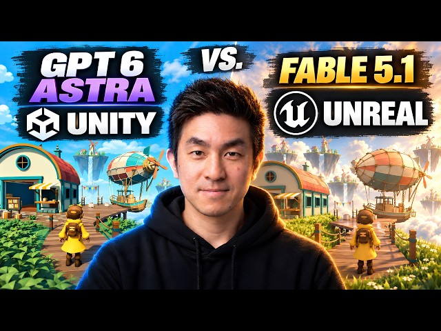 It's Never Been EASIER To Vibe Code Unity & Unreal Games - Here's How. (Astra, Fable 5.1, Blender)