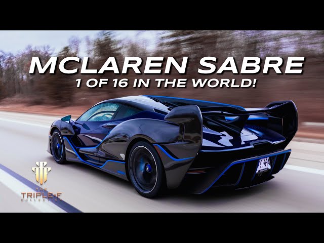 INTRODUCING THE 1 OF 16 MCLAREN SABRE!